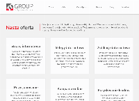 Strona internetowa z MGroup