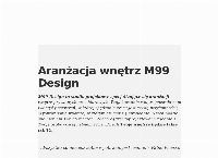 Architekt wnętrz M99 Design