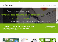 Strona internetowa z eXpanseo