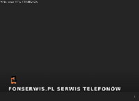 Strona internetowa z FONserwis