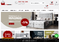 Strona internetowa z Paczka Meble