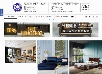 Strona internetowa z Salon Meblowy Bax-Pol - meble stylowe i nowoczesne