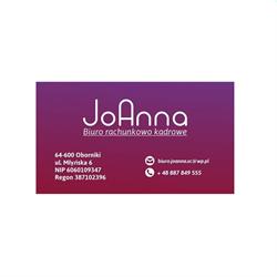 Biuro rachunkowo kadrowe JoAnna s.c.