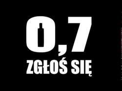 Sklep monopolowy "0,7 zgłoś się "
