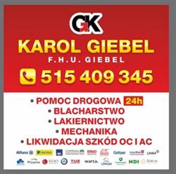 F.H.U Blacharstwo Lakiernictwo Karol Giebel