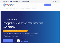 Strona internetowa z Pogotowie hydrauliczne