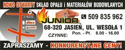 JUNIOR Materiały budowlane Kruszywa Polbruk Opał