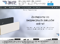 Strona internetowa z Listwy przypodłogowe Akre