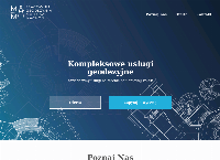 Strona internetowa z Geodeta Lubliniec Mateusz Machoń