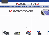 Strona internetowa z Kasy i drukarki fiskalne KAScomp