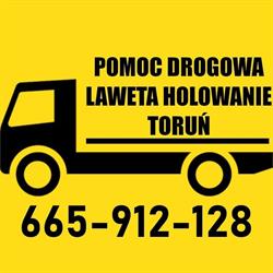 Pomoc Drogowa 24h, Laweta Toruń, holowanie Malkiewicz Magdalena