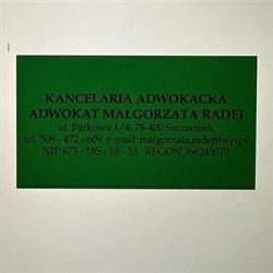 Kancelaria Adwokacka Małgorzata Radej