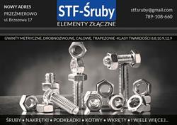 STF-Śruby - Elementy złączne o podwyższonych klasach twardości.