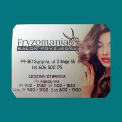 Salon Fryzjerski Fryzomania Anna Widenka