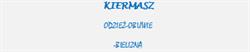 Kiermasz Lidzbark Odzież-Obuwie-Bielizna