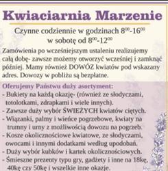 Kwiaciarnia Marzenie