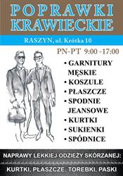 Pracownia krawiecka Raszyn