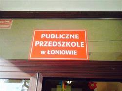 Publiczne Przedszkole w Łoniowie
