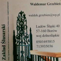 Zakład ślusarski. Bramy, ogrodzenia