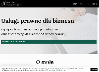 Strona internetowa z Kancelaria Adwokacka Katarzyna Rodacka