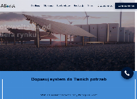 Strona internetowa z Alians sp. z o.o.