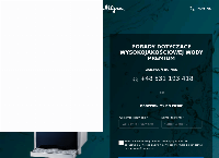 Strona internetowa z Culligan Water