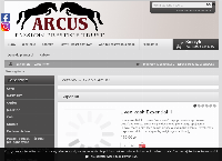 Strona internetowa z ARCUS Sklep Jeździecki