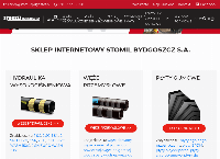 Strona internetowa z Bydgoskie Zakłady Przemysłu Gumowego Stomil S.A. sklep firmowy