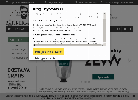 Strona internetowa z COMPLEX Paweł Grabski