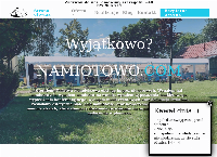 Strona internetowa z namiotowo.com - Wynajem namiotów na eventy