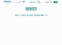 Strona internetowa z Aromastick Polska sp. z o.o.