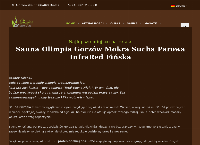 Strona internetowa z Sauna Olimpia