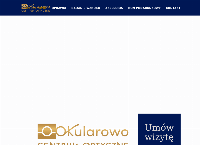 Strona internetowa z Okularowo Centrum Optyczne