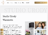 Strona internetowa z Studio Urody PRO