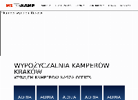 Strona internetowa z MSkamp