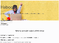 Strona internetowa z Habooz