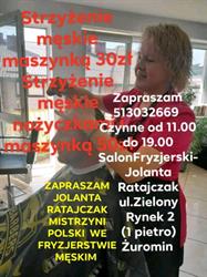 Salon Fryzjerski i Trychologiczny TrichoHeadSpaJoRa Jolanta Ratajczak