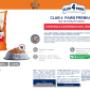 CLUB 4 PAWS PREMIUM „SPRZYJA ELIMINACJI KUL WŁOSOWYCH Z PRZEWODU POKARMOWEGO”. PEŁNOPORCJOWA SUCHA K