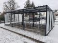 Omega Partner - producent wiat palarni, stadionowych, przystankowych, rowerowych, śmietnikowych, trybun stadionowych, zadaszeń,
