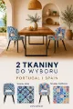 Krzesła tapicerowane w tkaninie Portugal i Spain
