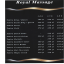 Cennik Royal Massage