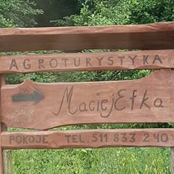 Agroturystyka MaciejEfka Noclegi Całoroczne Zabytki Jezioro Las