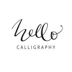 HELLO calligraphy