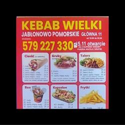 Kebab Wielki 24H Jablonowo Pomorskie