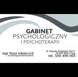 Gabinet Psychologiczny i Psychoterapii Ilona Adamczyk