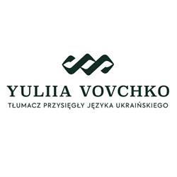 Tłumacz przysięgły języka ukraińskiego Yuliia Vovchko