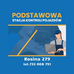 Podstawowa Podstawowa Stacja Kontroli Pojazdów w Kosinie - przegląd badanie techniczne