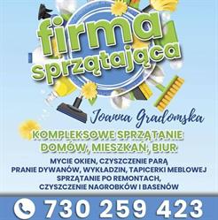 Firma Sprzątająca Joanna Gradomska