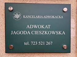 Kancelaria Adwokacka Adwokat Jagoda Cieszkowska Chełmno