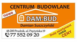 Centrum Budowlane DAM-BUD Damian Suszczyński Materiały budowlane